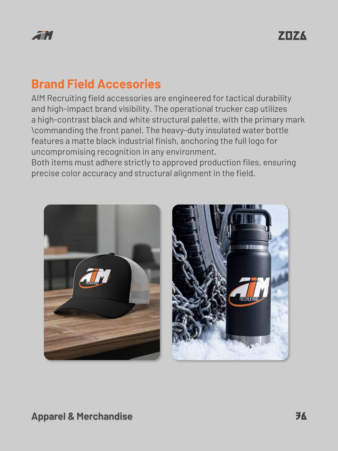 AIM Recruiting field accessories