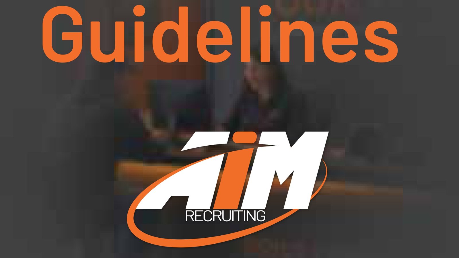 AIM Recruiting — kompletan vizuelni identitet, glavni mockup brenda