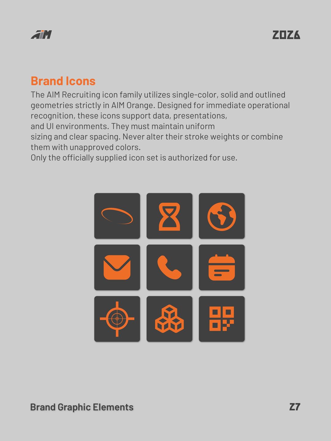 Brand icons set